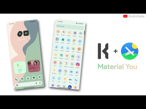 Material You Theming - Setup - Lawnchair 12 - AndroRadar