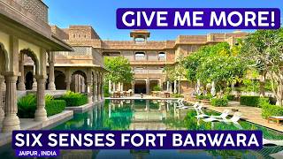 Is This India’s Most Beautiful Hotel? | SIX SENSES FORT BARWARA, Rajasthan 🇮🇳