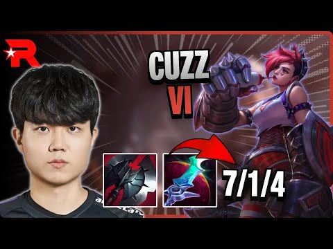 KT Cuzz JUNGLE Vi vs Kindred | 15.5