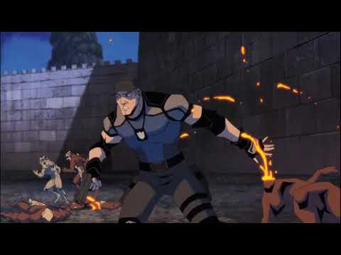 Mortal Kombat Legends Battle of The Realms Jax and Stryker save Kung Lao