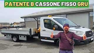 Ford Transit 2.0 Cassone Fisso + GRU cami&oacute;n caja abierta < 3.5t | Imagen 4 - Autoline