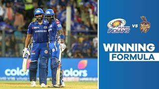 Winning Formula | Mumbai Indians vs Kolkata Knight Riders