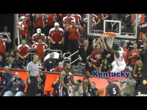 Gorgui Dieng dunks against Fairleigh Dickinson  (12/10/11)