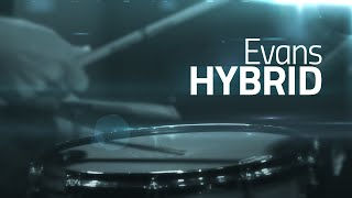 Video thumbnail for Evans Hybrid Coated  - Snare Drum Head Review by Drumeo