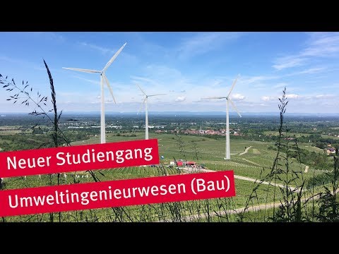 Neuer Studiengang: Umweltingenieurwesen (Bau)