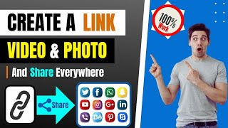 Create LINK Or URL For Your Video And Photo Without Any App 2023 | How To Create A Link For Video