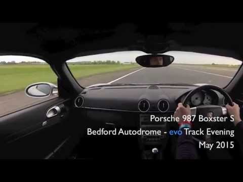 Boxster S at Bedford evo Track Evening