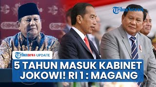 Prabowo Bersyukur Pernah Masuk Kabinet Jokowi: Bagi Saya 5 Tahun Itu Masa Magang & Pembelajaran