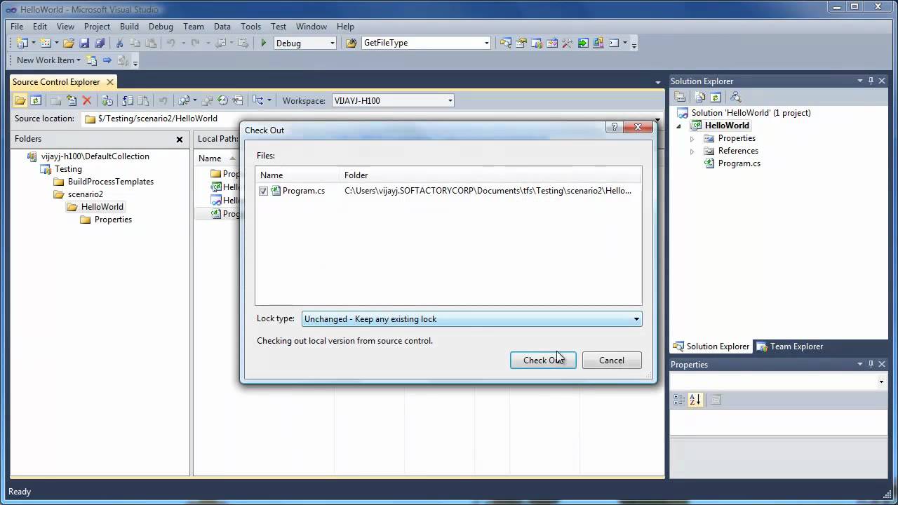 TFS 2010 Code Reviews using Code Review Tool