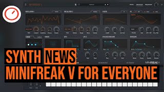 Video thumbnail for Arturia MiniFreak V Synthesizer Plugin For Everyone! SYNTH NEWS by SYNTH ANATOMY