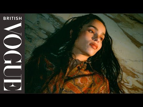 A Night Out With Zoë Kravitz | British Vogue & YSL...