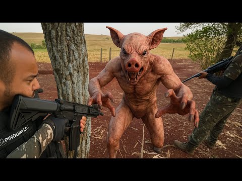 WE FOUND THE BIZARRE CREATURE BEHIND THE TREE