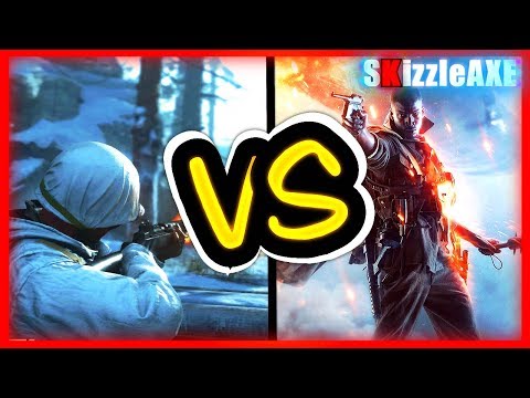 COD WW2 vs BF1 WHAT'S BETTER? Battlefield 1 Vs Call of Duty World War 2 Gameplay Graphics Comparison