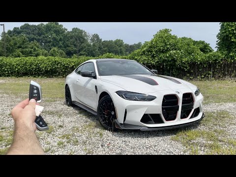 2023 BMW M4 CSL: Start Up, Exhuast, Test Drive, Walkaround, POV and Review