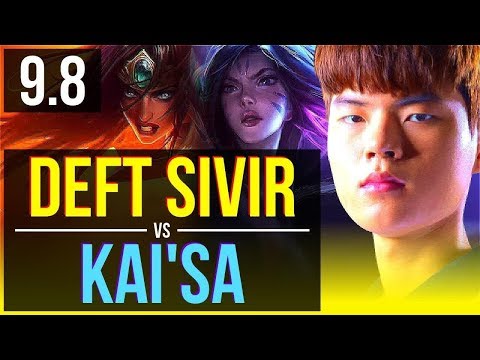 Gain elo like Deft SIVIR & Alistar vs KAI'SA & Bard (ADC) | Korea Challenger | v9.8