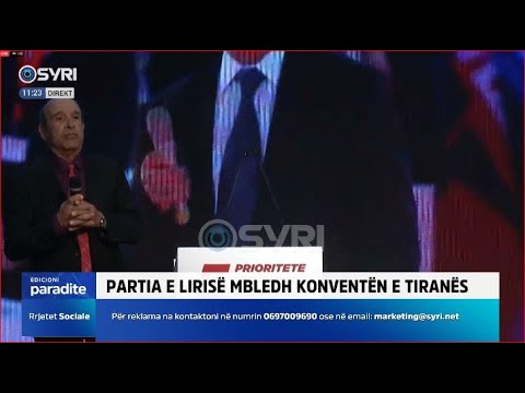 Partia e Lirisë mbledh Konventën e Tiranës - Syri | Lajmi i fundit