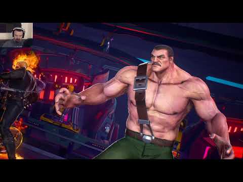 Marvel vs. Capcom Launch MP pt35 - vs. Haggar/Ghost Rider