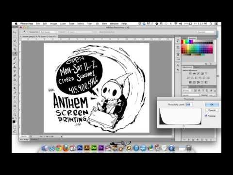 Photoshop for Screen Printing - The Basics