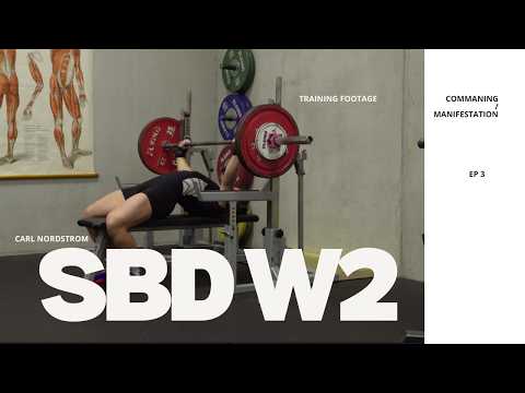 Commanding manifestation EP.3 RAW TRAINING FOOTAGE of WEEK 2 SBD SESSION