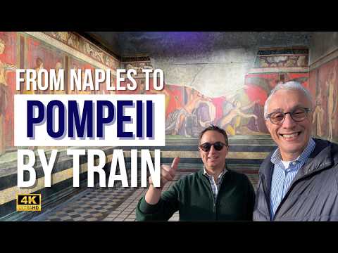 🚆 How to Get from Naples to Pompeii by Train | Easy Italy Travel Guide 🇮🇹