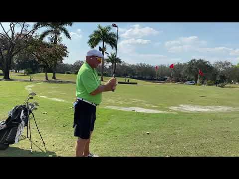 Jeff Simke demonstrates proper Chip and Run golf swing