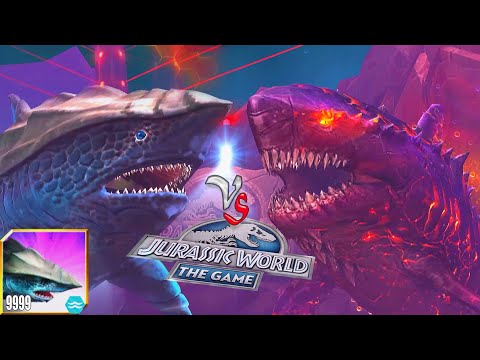 MEGARCHELON 999 vs COLOSSUS 04 | JURASSIC WORLD THE GAME