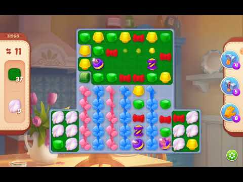 Homescapes Level 11968 夢幻家園