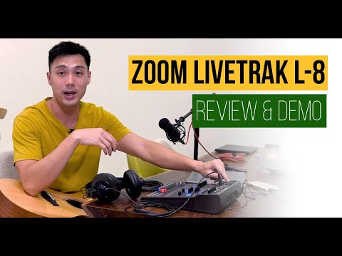 Zoom LiveTrak L-8 Review & Recording – Digital Mixer & Multitrack Recorder