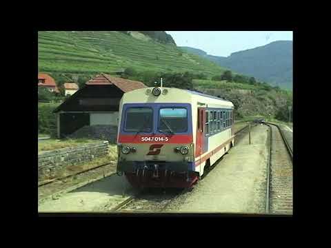 Führerstandsmitfahrt auf der Donauuferbahn am 25.06.2005 mit 2043