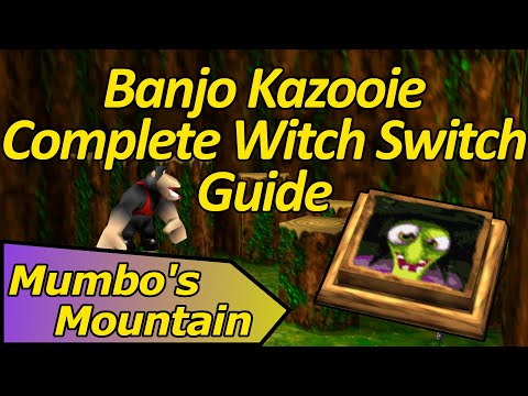 Getting the Witch Switch Jiggy on Mumbo's Mountain - Banjo Kazooie Witch Switch Guide