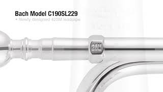 Video thumbnail for Bach 190 Series C Trumpet C190SL229 Features by connselmerinc