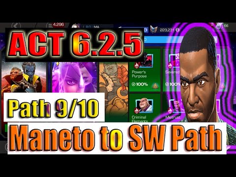 Act 6.2.5 Path 9/10 (Magneto Toward Scarlet Witch) - Marvel Contest of Champions