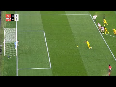 Cristhian Stuani MISSED PENALTY 90+8 ❌ | Sevilla vs Girona 1-1 | RESUMEN Y GOLES | LaLiga 2025-2026
