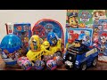 PAW PATROL Opening Toys and Surprises Eggs Asmr.