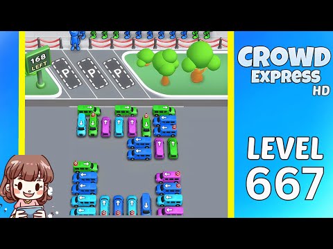 Crowd Express Level 667 Solution Walkthrough