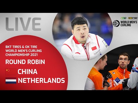 China v Netherlands - Round Robin - World Men's Curling Championship 2021