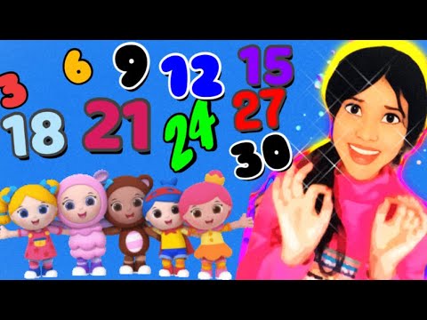 3 er ritmik sayma şarkısı ( kasap havası ile tekrarlayarak öğreten şarkı)