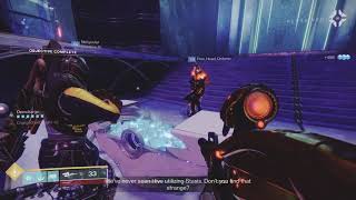 Petra: Why Can&#39;t The Hive Use Stasis? Crow: We Can&#39;t Understand The Darkness (Destiny 2)