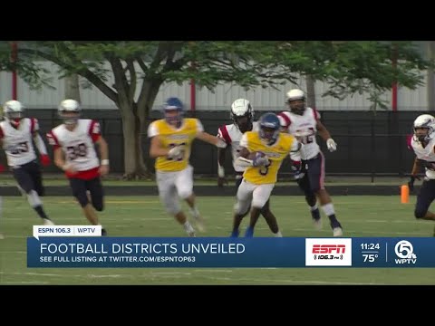 FHSAA unveils football districts