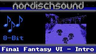 Final Fantasy VI Intro - Walk to Narshe, but it's 8-Bit! - Real C64 Demo - Terra Theme