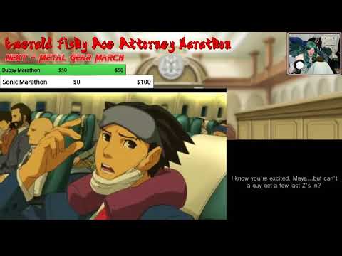 Ace Attorney Marathon: Professor Layton vs Phoenix Wright pt1