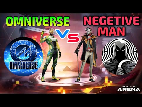 Negetive Man Vs @Omniverse - Ultimate Sniping Counter Attacks || Mech Arena