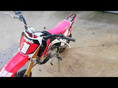 Stomp WPB 140 race pit bike start up 2019