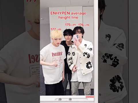 #enhypen different height lines 😅 #shorts #jungwon #sunoo #sunghoon #ni_ki
