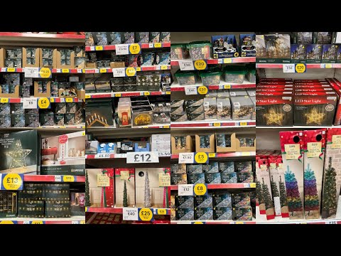 COLEÇÃO TESCO CHRISTMAS LIGHT DECORS COM PREÇO NOV 2023 | TESCO EXTRA | TRAVELANDSHOP COMIGO