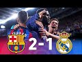 Barcelona vs Real Madrid 2-1 extended highlights & all goals - 2023