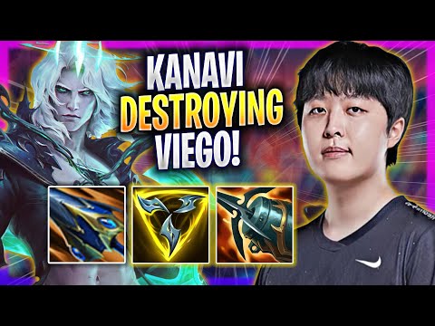 KANAVI DESTROYING WITH VIEGO! - JDG Kanavi Plays Viego JUNGLE vs Kayn! | Season 2024