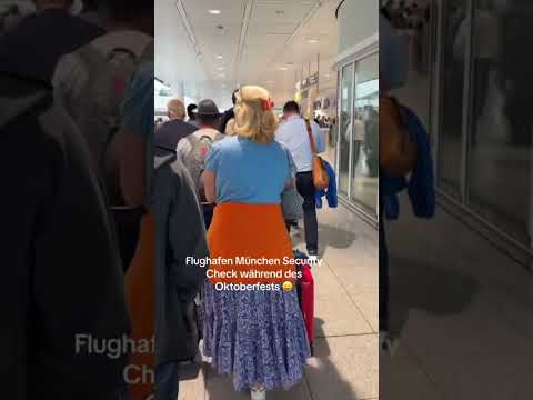 Video Thumbnail: CHAOS AM MÜNCHNER FLUGHAFEN: 3 km Warteschlangen wegen Brückentag und Oktoberfest
