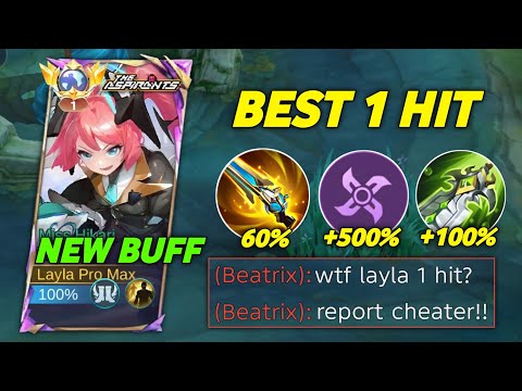 GLOBAL LAYLA FULL CRITICAL BUILD IS SO BROKEN!! (CRIT HACK) | LAYLA BEST BUILD 2025!