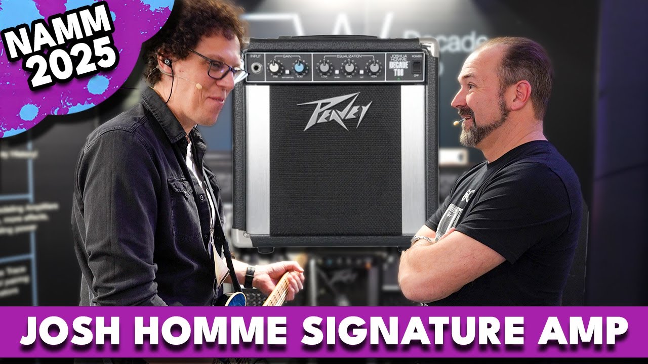 Peavey Decade - Josh Homme’s Tone Secret No More! | NAMM 2025 - YouTube